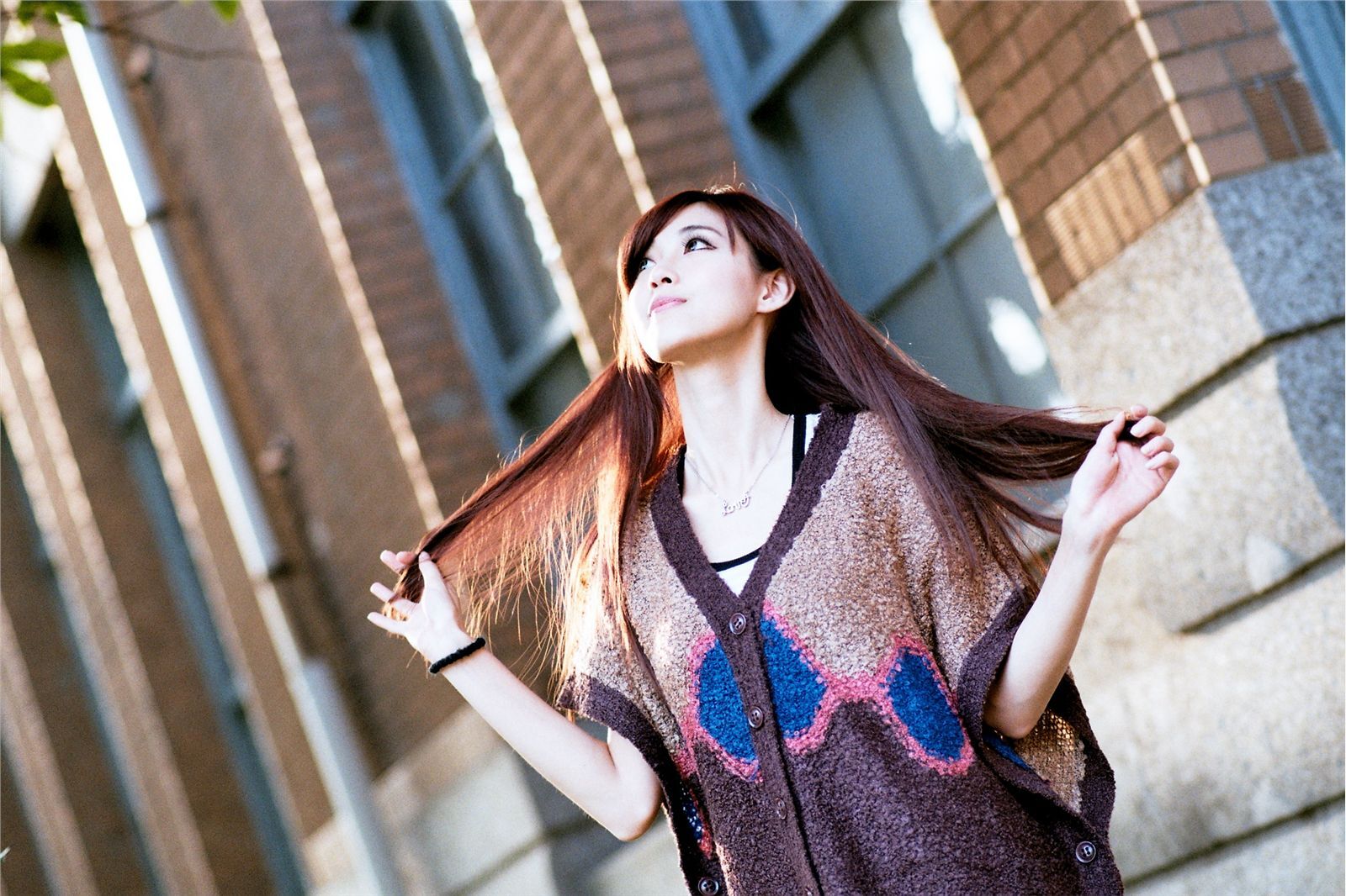 台湾清纯美女 Kila 晶晶 台大校园 底片机篇